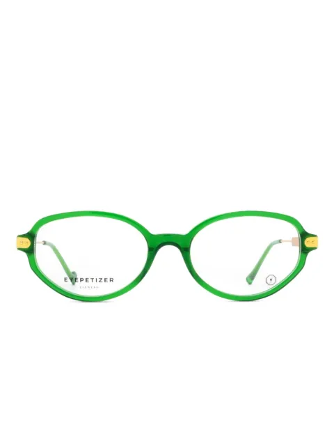 Eyepetizer Madison oval-frame glasses