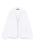 Seventy crystal-embellishment blouse - White