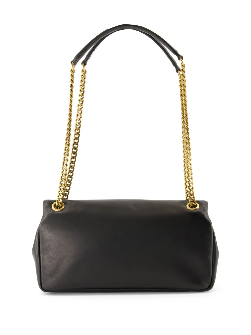 Saint Laurent Calypso lammy schoudertas - Zwart