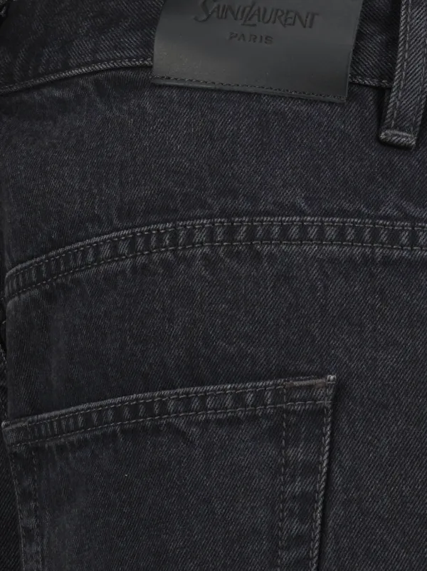 SAINT LAURENT ブラック ショートパンツ 1933456823.jpg?1733657349