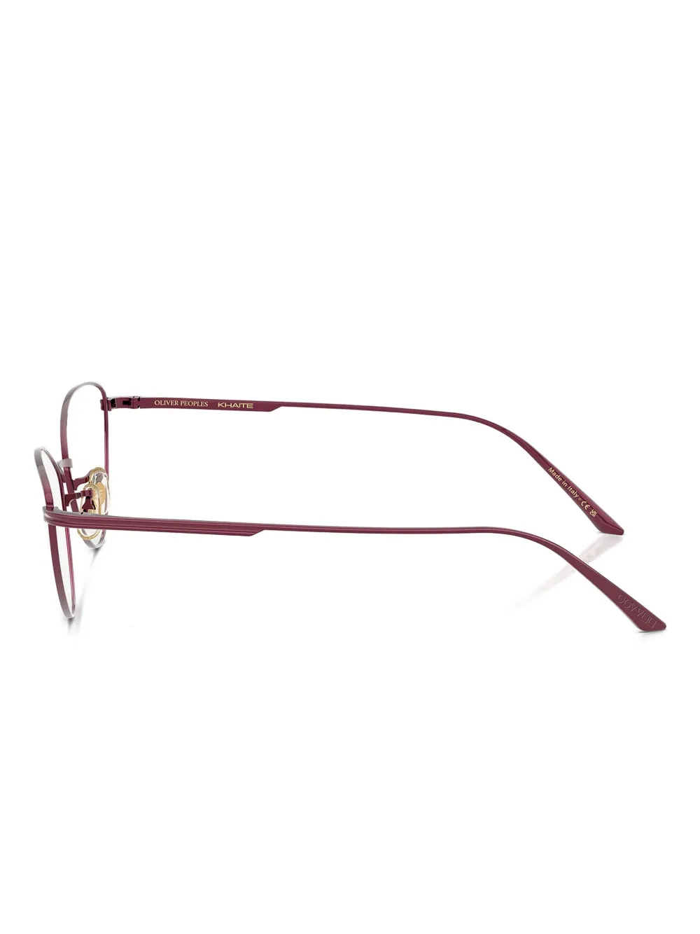 Oliver Peoples 1988RX metal cat-eye glasses Rood