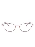 Oliver Peoples 1988RX metal cat-eye glasses - Red