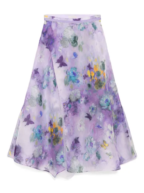 SHIATZY CHEN falda estampada