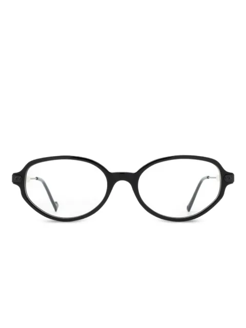 Eyepetizer Madison oval-frame glasses