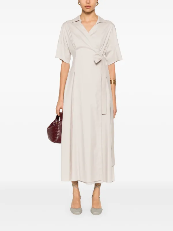 S Max Mara Sarah Maxi Dress | Neutrals | FARFETCH NO