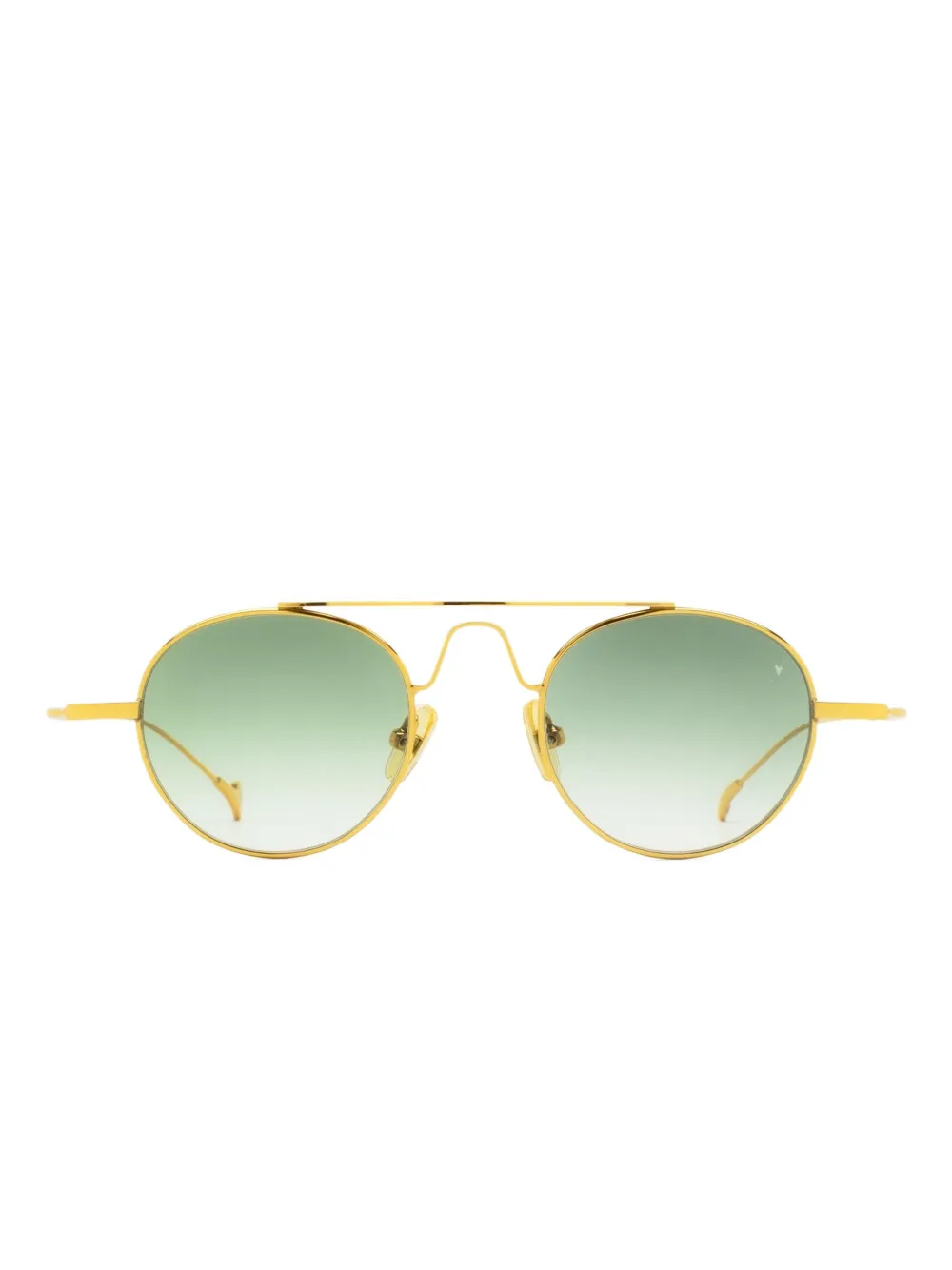 Eyepetizer Tribeca round sunglasses | Gold | Image 1