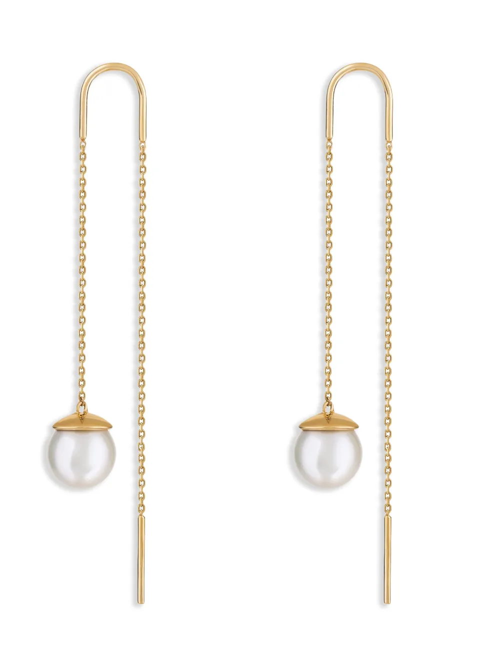ROSEKEY 18K yellow gold Oxygen pearl earrings - Oro