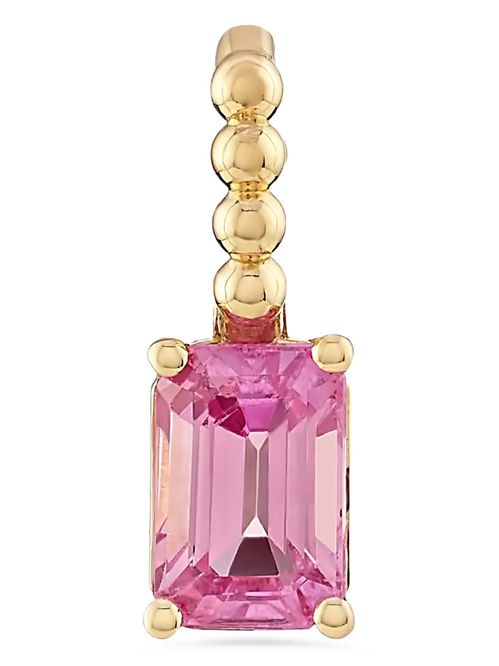 ROSEKEY 18K rose gold Unity sapphire pendant - Rosa