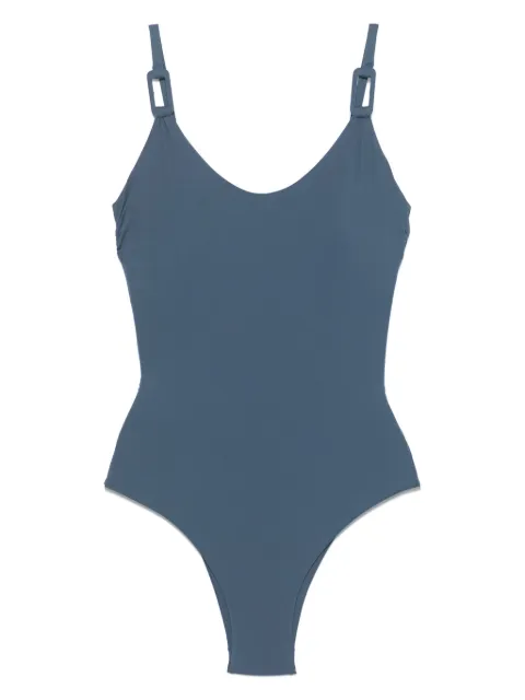 Fisico logo-patch swimsuit