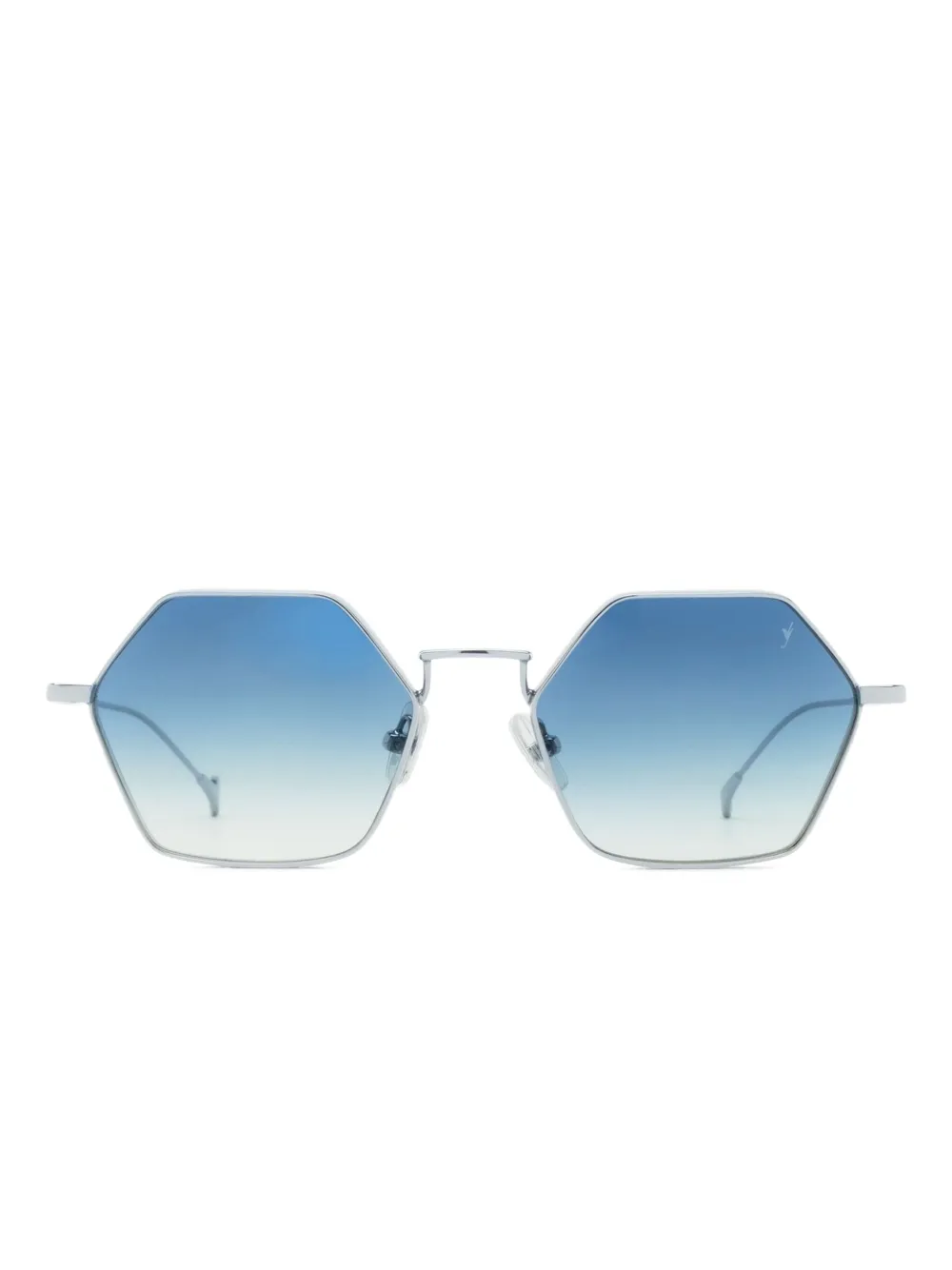 Eyepetizer Churchill geometric-frame sunglasses | Silver | Image 1