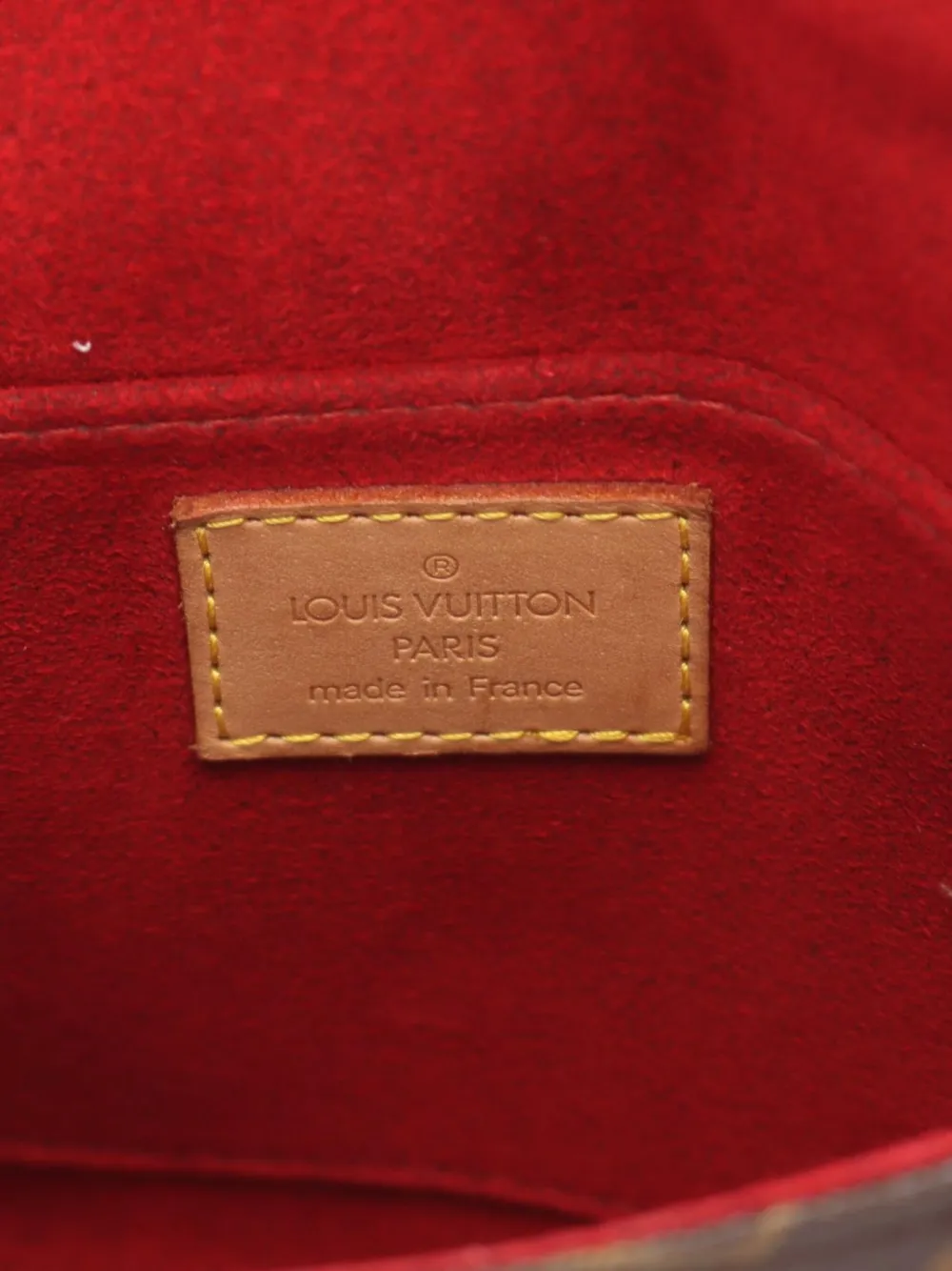 Pre-owned Louis Vuitton 2004 Tambourine Shoulder Bag In Brown