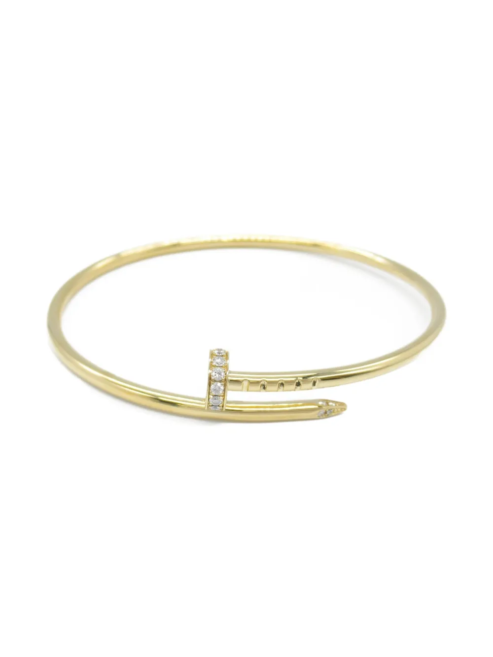 Cartier 2010s ジュスト アン クル ブレスレット 18Kイエローゴールド - ゴールドトーン Cartier 2010s ジュスト アン クル ブレスレット 18Kイエローゴールド - ゴールドトーン