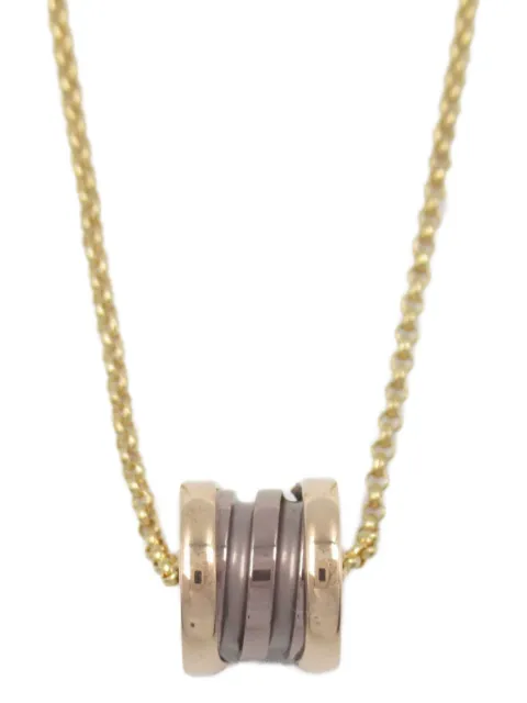 Bvlgari Pre-Owned 2010s 18K rose gold B-Zero1 necklace