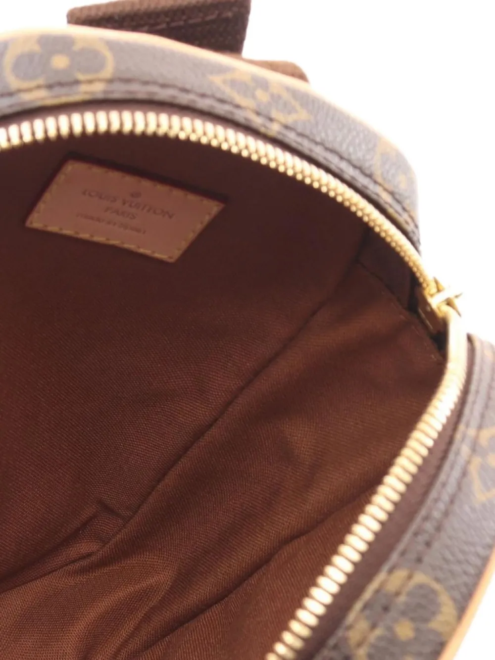 Pre-owned Louis Vuitton 2010 Pochette Ganju Cross Body Bag In 褐色