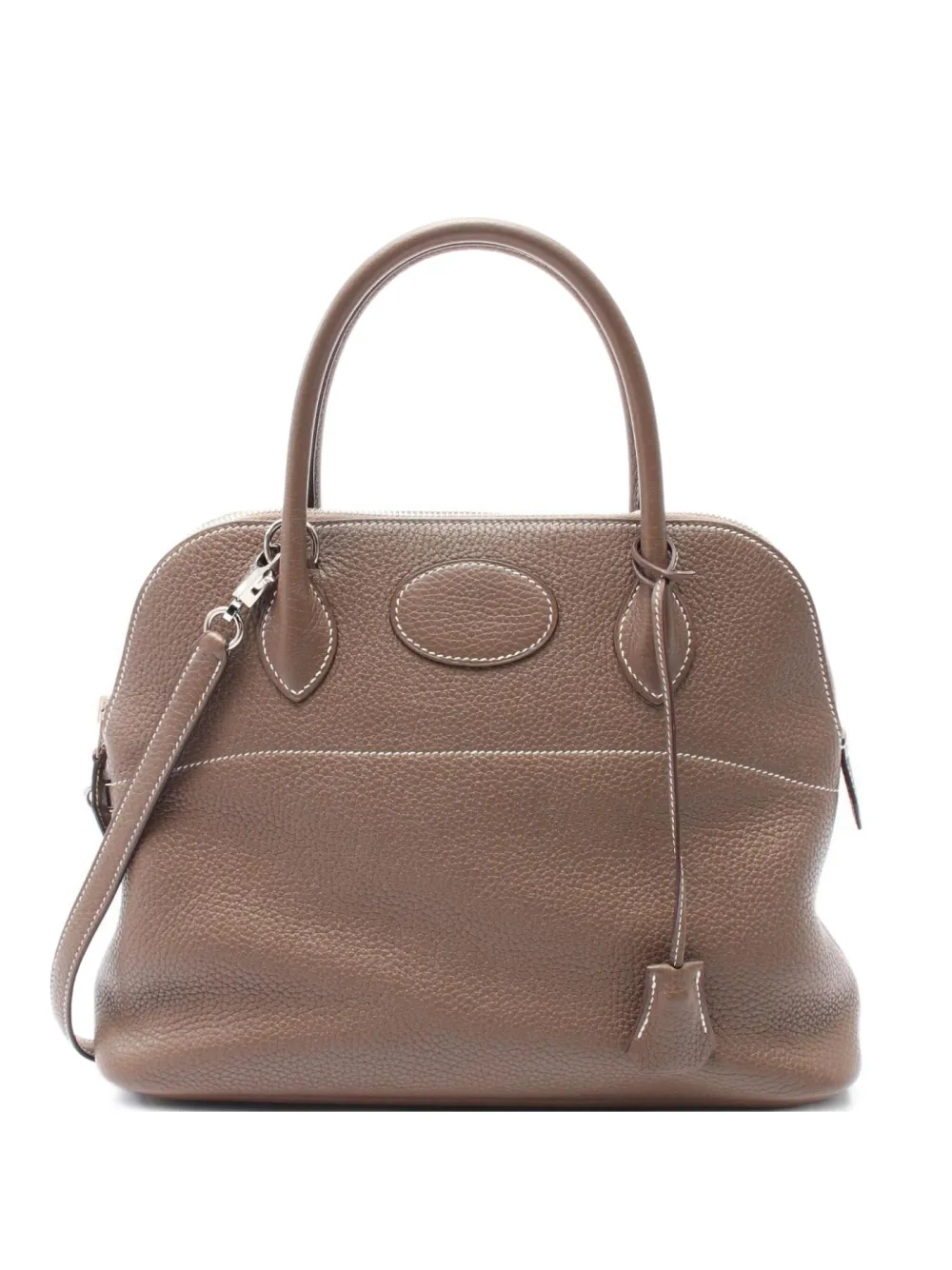 Pre-owned Hermes 2018 Bolide 31 Handbag In Brown