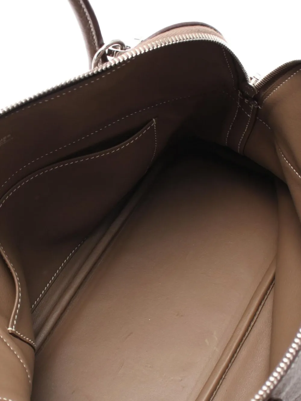 Pre-owned Hermes 2018 Bolide 31 Handbag In Brown