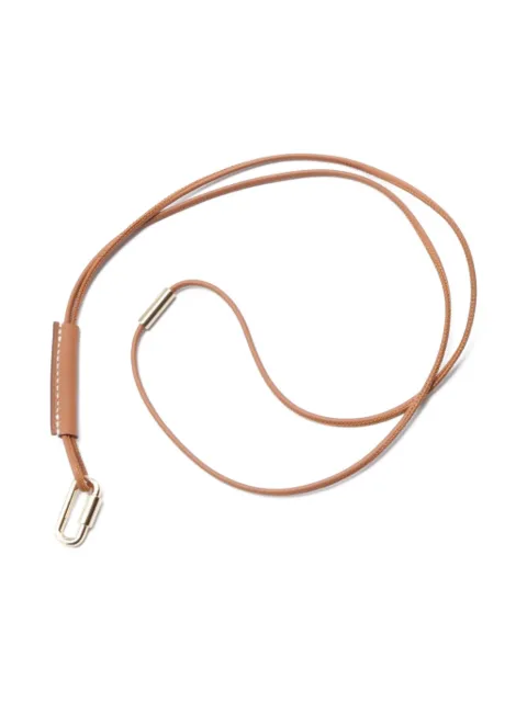 Hermès Pre-Owned 2010s Curiosite Mousqueton necklace