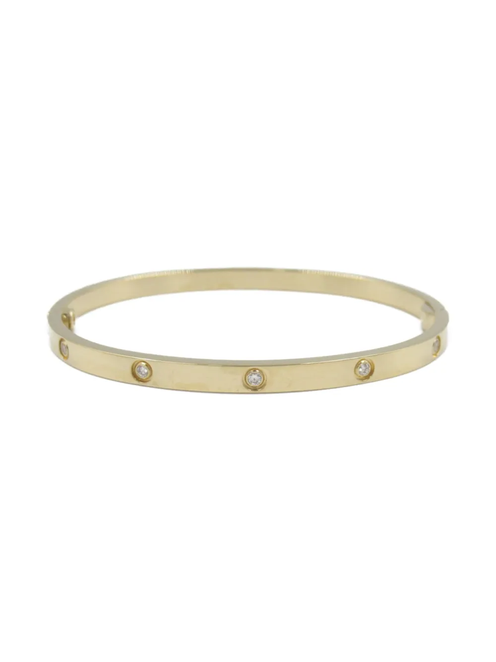 Cartier 2010s Love ダイヤモンド ブレスレット 18Kイエローゴールド - ゴールドトーン Cartier 2010s Love ダイヤモンド ブレスレット 18Kイエローゴールド - ゴールドトーン