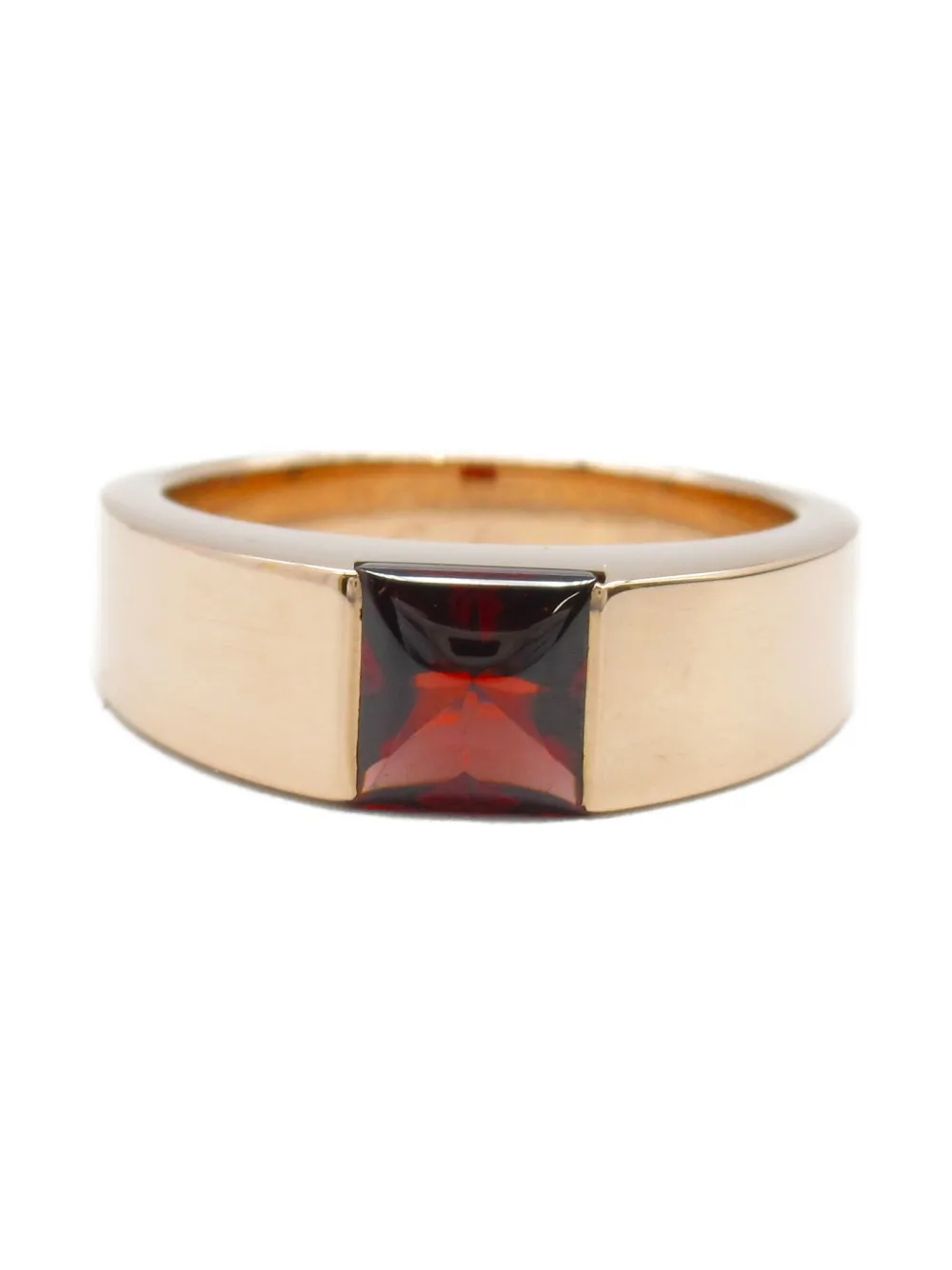 Cartier 2010s Tank Mars ガーネット リング 18Kローズゴールド - ゴールドトーン Cartier 2010s Tank Mars ガーネット リング 18Kローズゴールド - ゴールドトーン