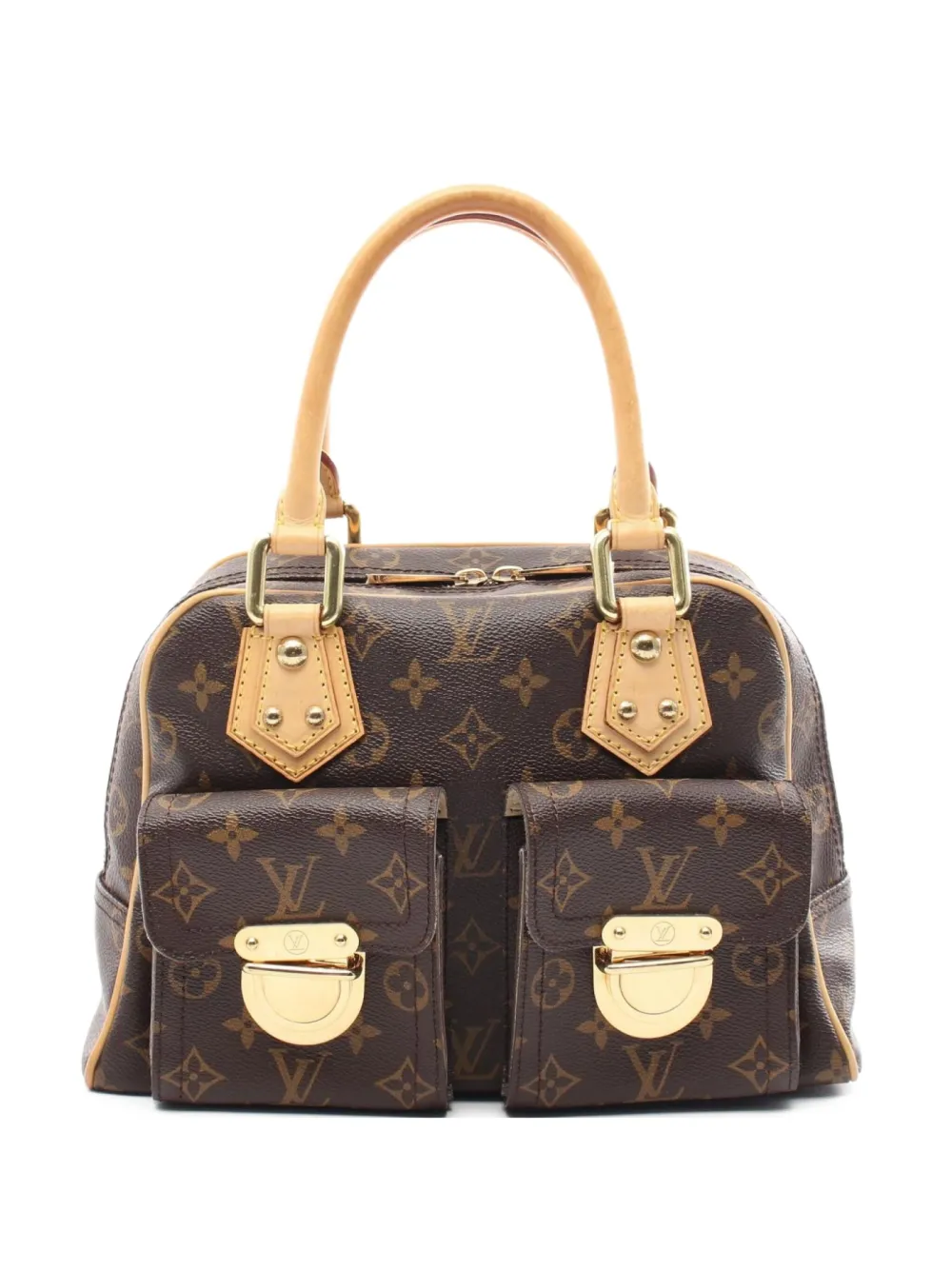 Louis Vuitton Pre-Owned 2006 マンハッタン PM ハンドバッグ - ブラウン Louis Vuitton Pre-Owned 2006 マンハッタン PM ハンドバッグ - ブラウン