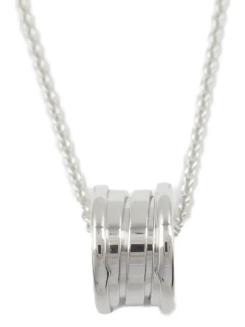 Bvlgari Pre-Owned 18K白金 B.Zero1 项链（2010年代典藏款）