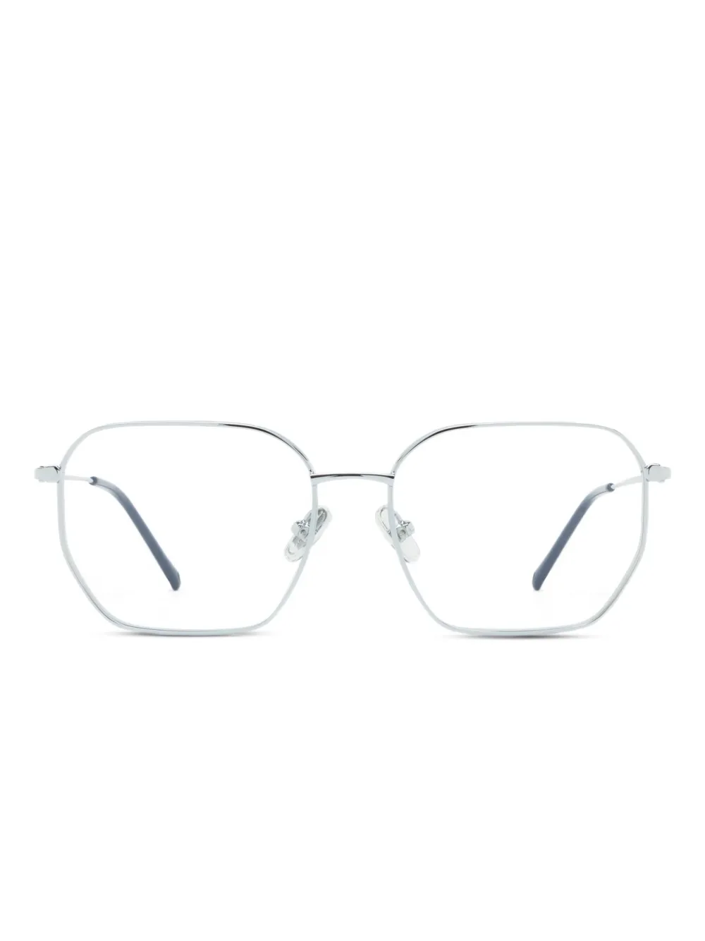 Eyepetizer geometric-frame glasses | Silver | Image 1