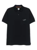 Paul Smith Signature-logo polo shirt - Blue