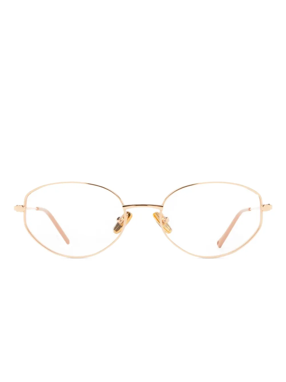 Eyepetizer  round-frame glasses | Gold | Image 1