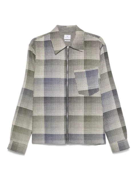 PS Paul Smith check-pattern cotton jacket