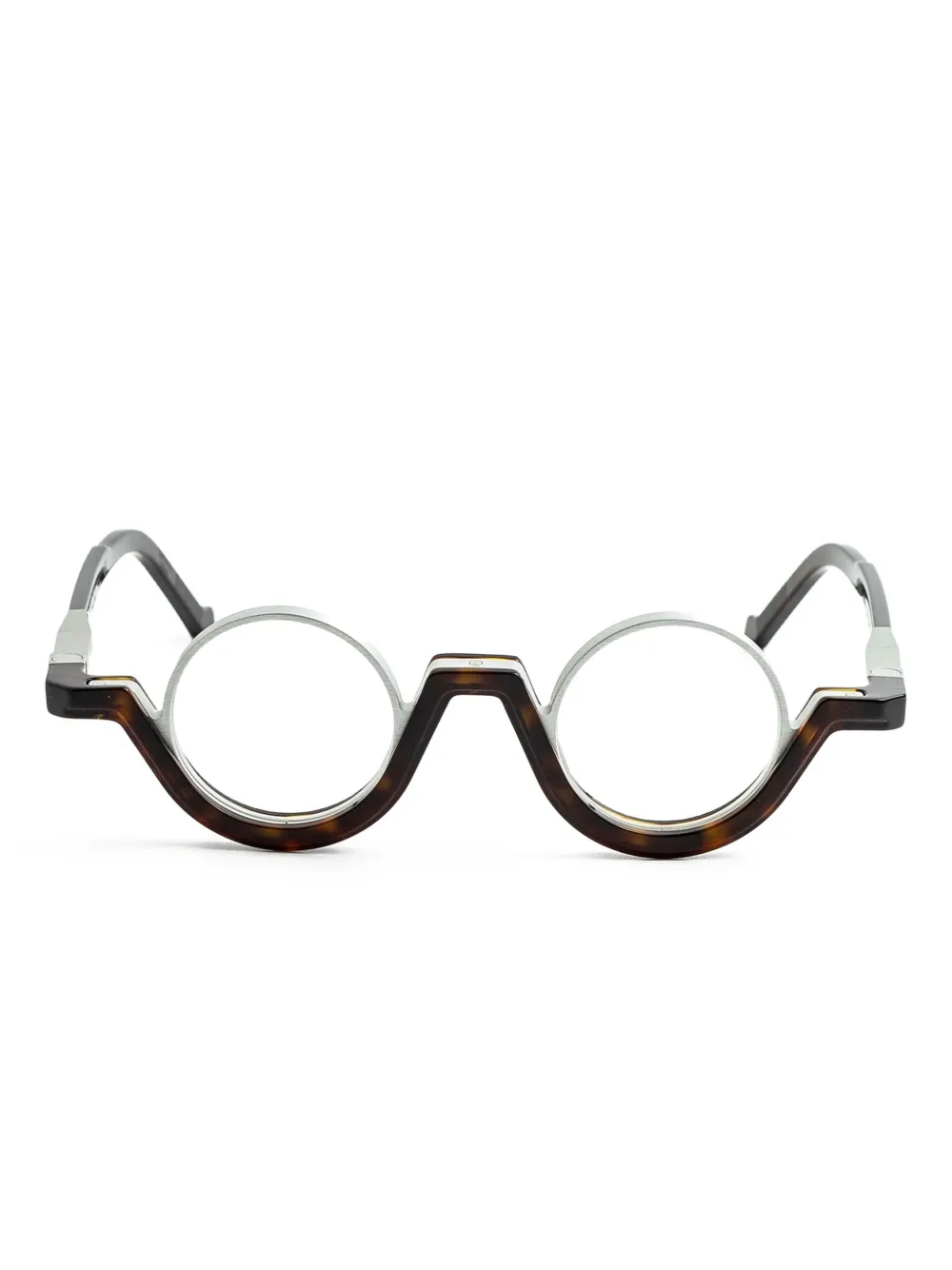 VAVA Eyewear lunettes de vue à monture ronde | marron | Image 1
