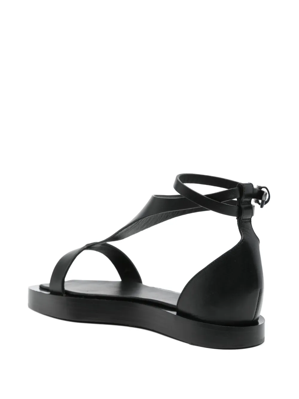 Max Mara Velaflat sandalen Zwart