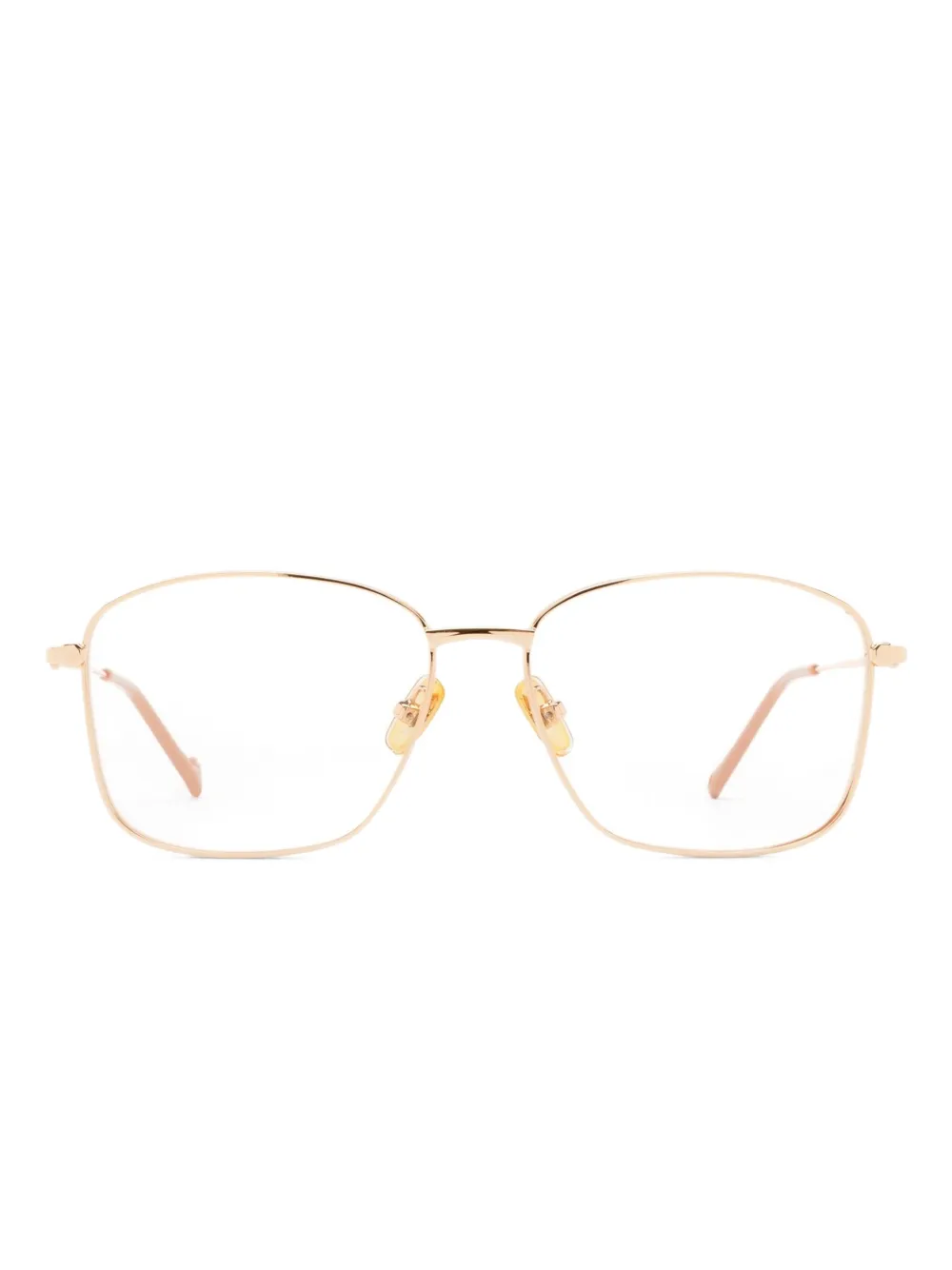 Eyepetizer square-frame glasses | Gold | Image 1