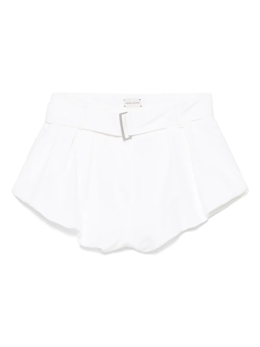 Magda Butrym Flared shorts Wit