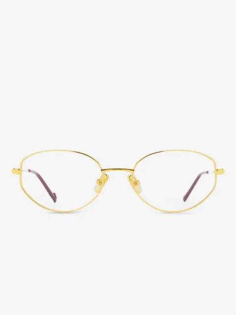 Eyepetizer oval-frame glasses