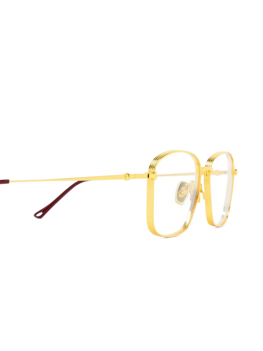  Eyepetizer Square-frame Glasses - Gold 