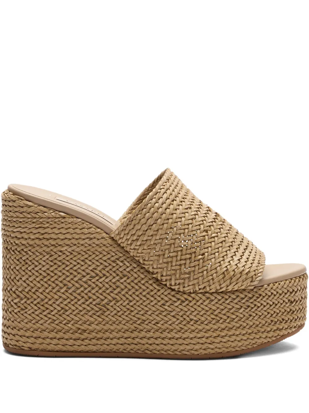 Casadei 120mm woven heeled sandals Neutrals