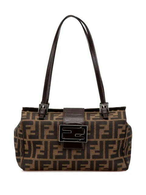 Fendi Pre-Owned 2000-2010 Zucca Canvas Bento Box shoulder bag