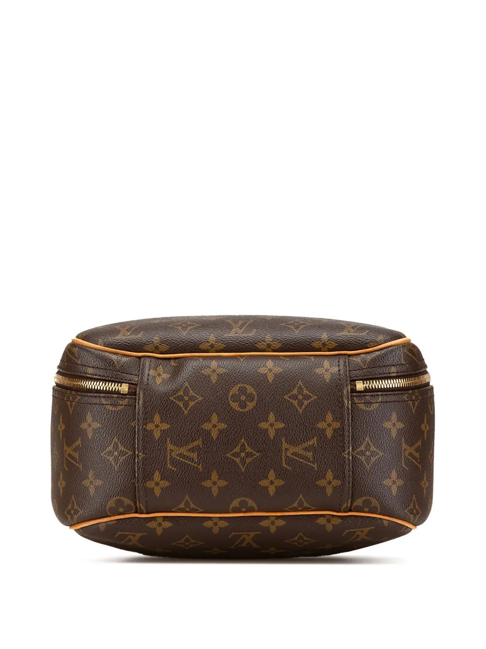 Pre-owned Louis Vuitton 1998 Monogram Excursion Handbag In Brown