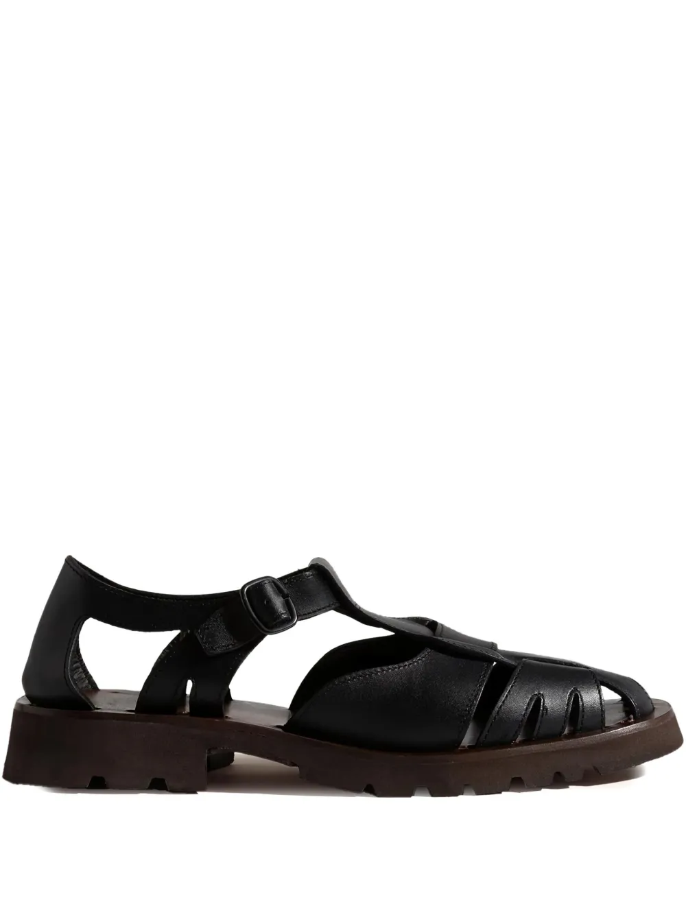 Hereu leather sandals Black