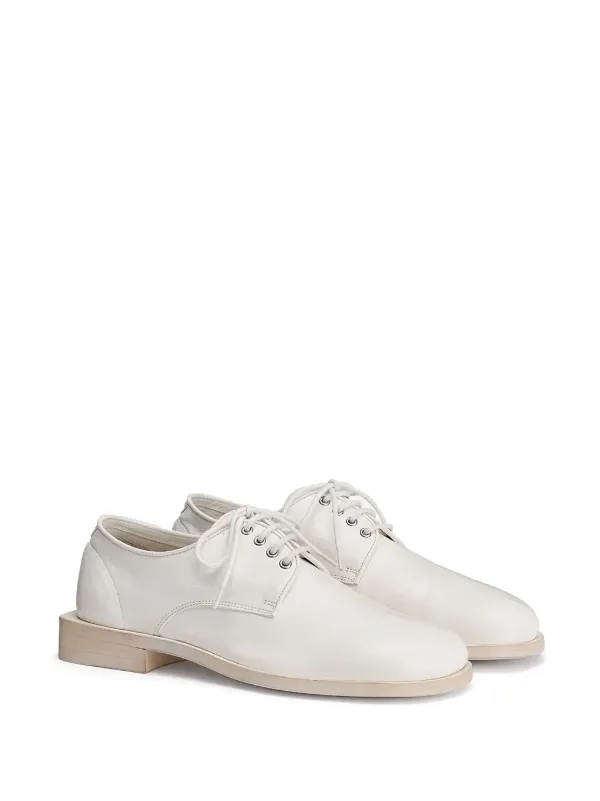 靴 LEMAIRE Lemaire Souris leather Derby shoes Lemaire