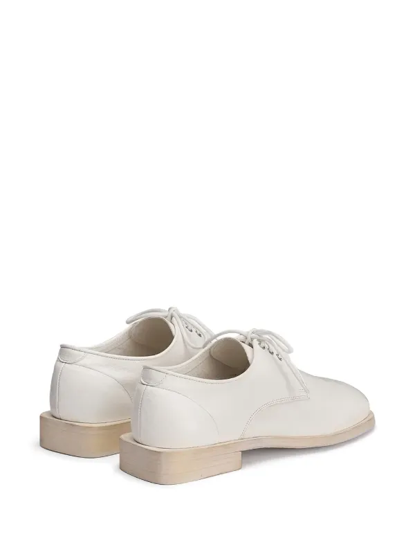 LEMAIRE ルメール　スクエアトゥダービーシューズ　ホワイト LEMAIRE Anatomic ダービーシューズ | ホワイト | FARFETCH JP