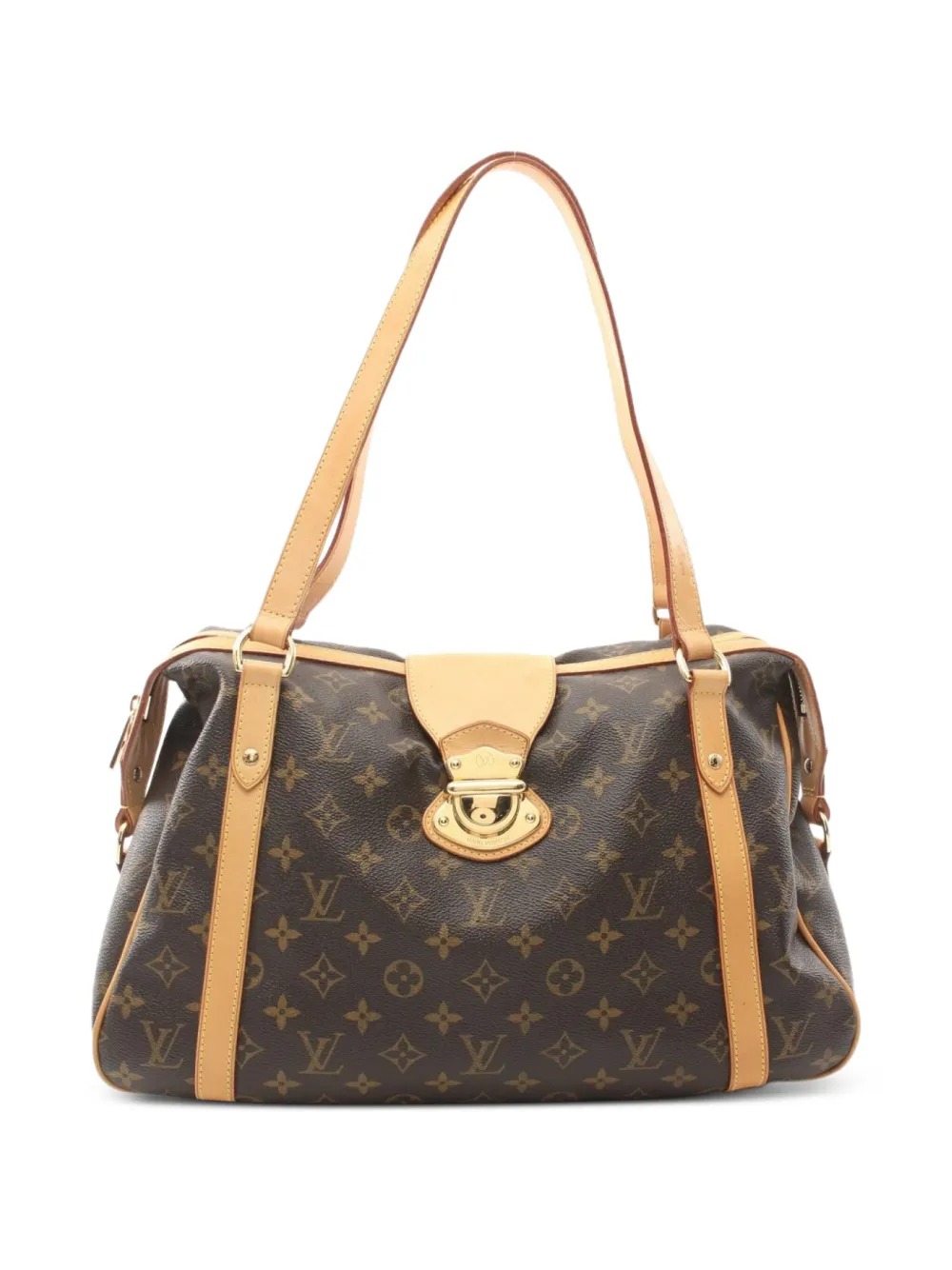 Louis Vuitton Pre-Owned 2009s ストレーザ PM ショルダーバッグ - ブラウン Louis Vuitton Pre-Owned 2009s ストレーザ PM ショルダーバッグ - ブラウン