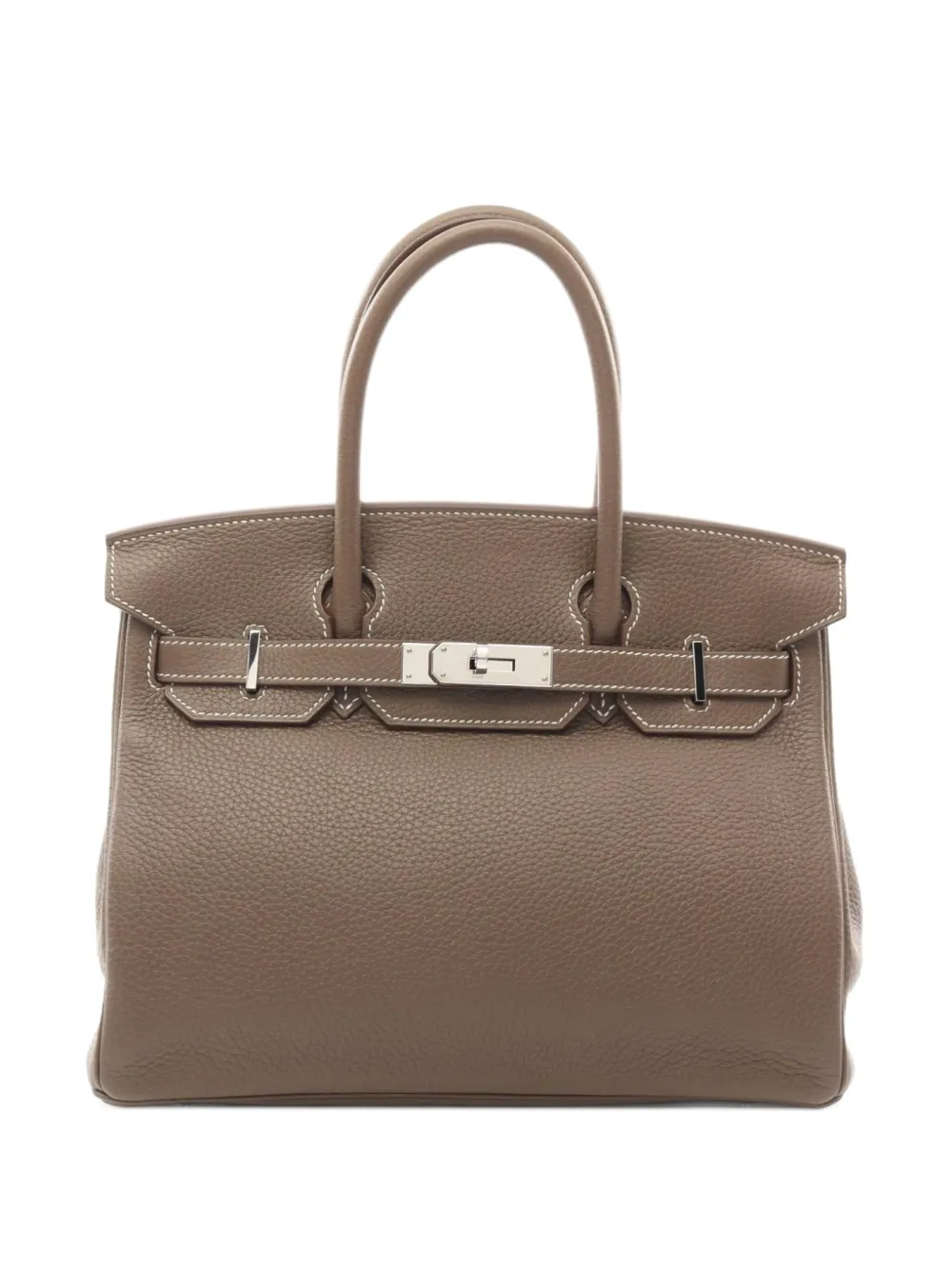 Hermès Pre-Owned 2020s バーキン 30 ハンドバッグ - ブラウン Hermès Pre-Owned 2020s バーキン 30 ハンドバッグ - ブラウン
