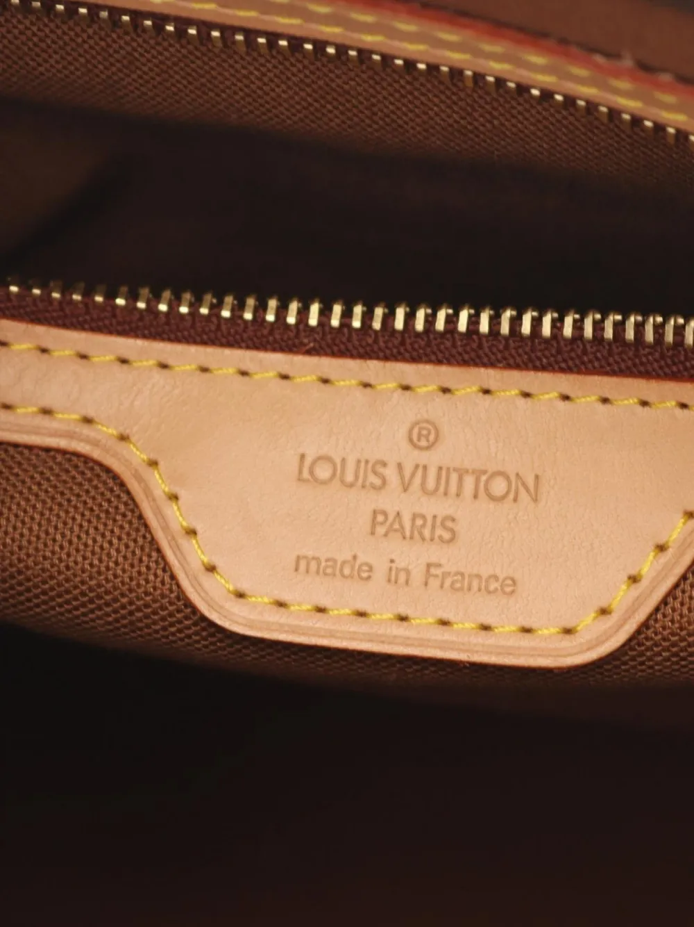 Pre-owned Louis Vuitton 2002 Cabas Piano Tote Bag In 褐色