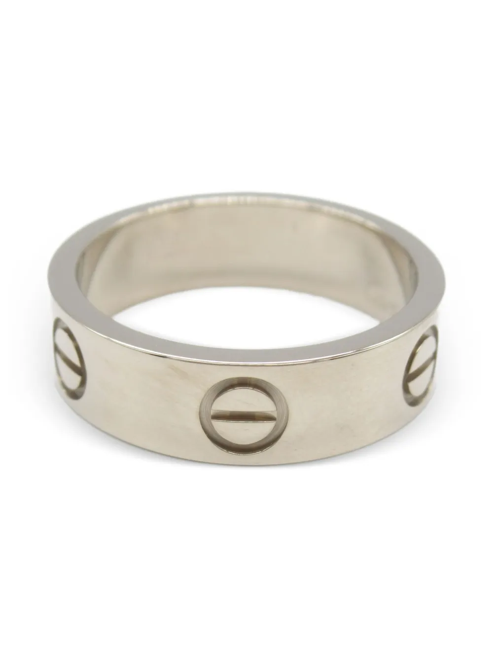 Cartier 2010s Love リング 18Kホワイトゴールド - シルバートーン Cartier 2010s Love リング 18Kホワイトゴールド - シルバートーン
