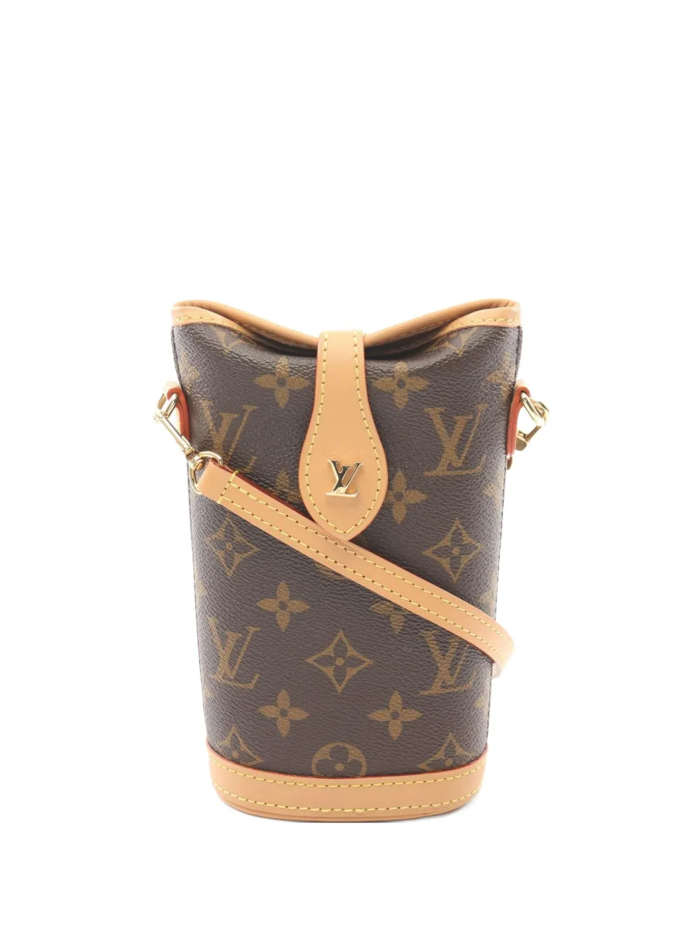 Louis Vuitton Pre-Owned 2021 フォールド ミー ポーチ ショルダーバッグ - ブラウン Louis Vuitton Pre-Owned 2021 フォールド ミー ポーチ ショルダーバッグ - ブラウン