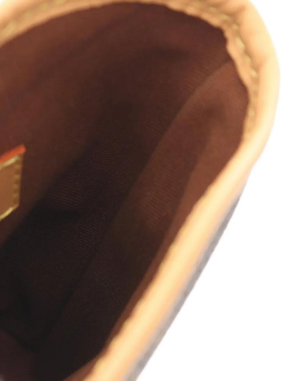 Pre-owned Louis Vuitton 2021 Fold Me Pouch Crossbody Bag In Brown