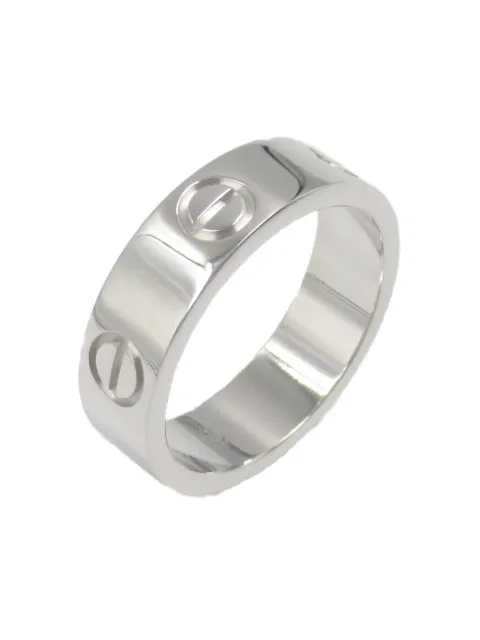 Cartier anillo Love en oro blanco de 18kt 2010