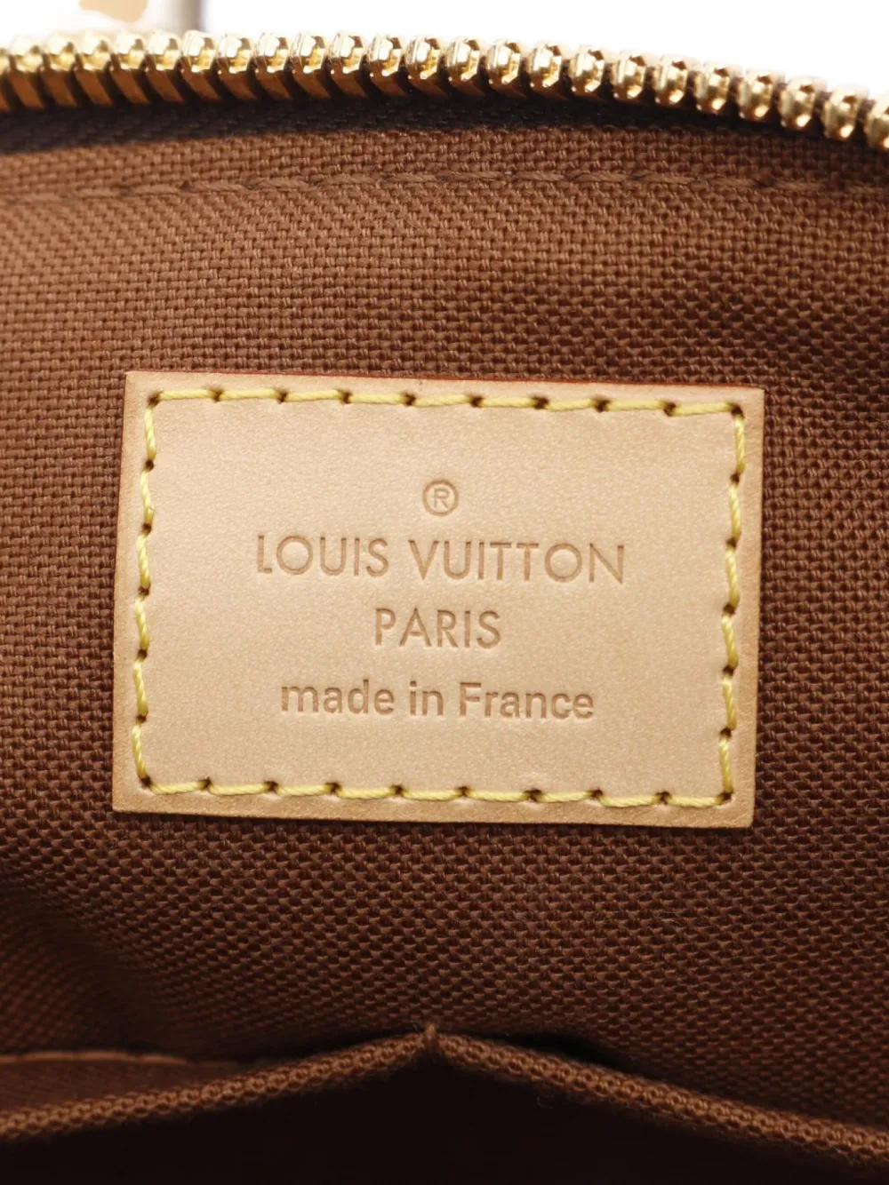 Pre-owned Louis Vuitton 2014 Palermo Pm Handbag In 褐色