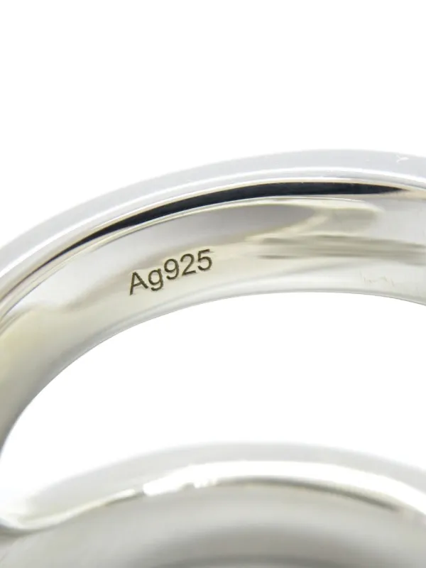 Hermès Pre-Owned Bague Osmose (années 2010) Argent FARFETCH FR